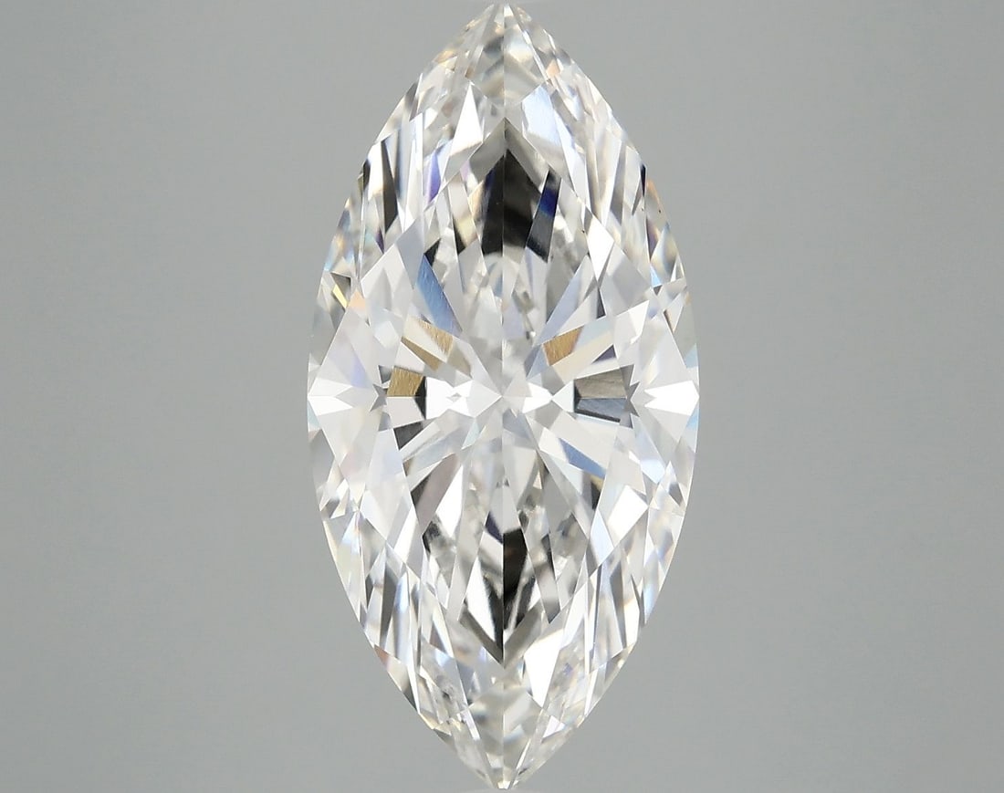 Loose Diamond - MARQUISE 4.9ct G VS1: Loose Diamond - MARQUISE 4.9ct G VS1 Source: This is a real non-mined Diamond that has been grown in a lab Shape: MARQUISE Carats: 4.9 Color: G Clarity: VS1 Certification: IGI Video: