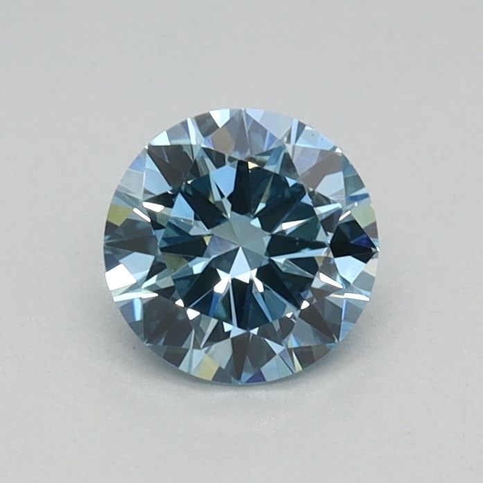 Loose Diamond - ROUND 0.37ct Fancy Intense Blue VS1: Loose Diamond - ROUND 0.37ct Fancy Intense Blue VS1 Source: This is a real non-mined Diamond that has been grown in a lab Shape: ROUND Carats: 0.37 Color: Fancy Intense Blue Certification: IGI Video: