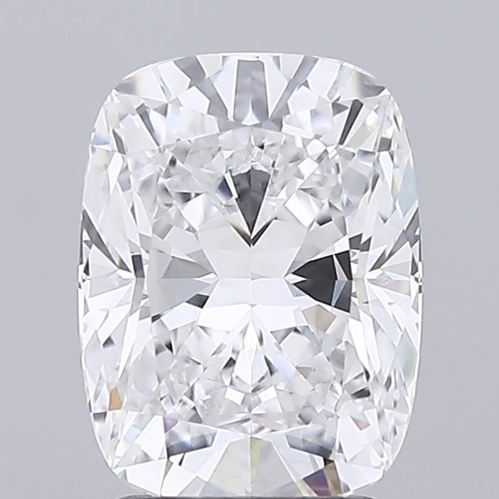 Loose Diamond - CUSHION MODIFIED 2.59ct D IF: Loose Diamond - CUSHION MODIFIED 2.59ct D IF Source: This is a real non-mined Diamond that has been grown in a lab Shape: CUSHION MODIFIED Carats: 2.59 Color: D Clarity: IF Certification: IGI Video: