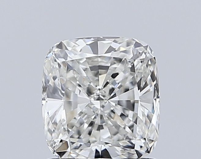 Loose Diamond - CUSHION BRILLIANT 1.63ct G VVS2: Loose Diamond - CUSHION BRILLIANT 1.63ct G VVS2 Source: This is a real non-mined Diamond that has been grown in a lab Shape: CUSHION BRILLIANT Carats: 1.63 Color: G Clarity: VVS2 Certification: IGI Vi