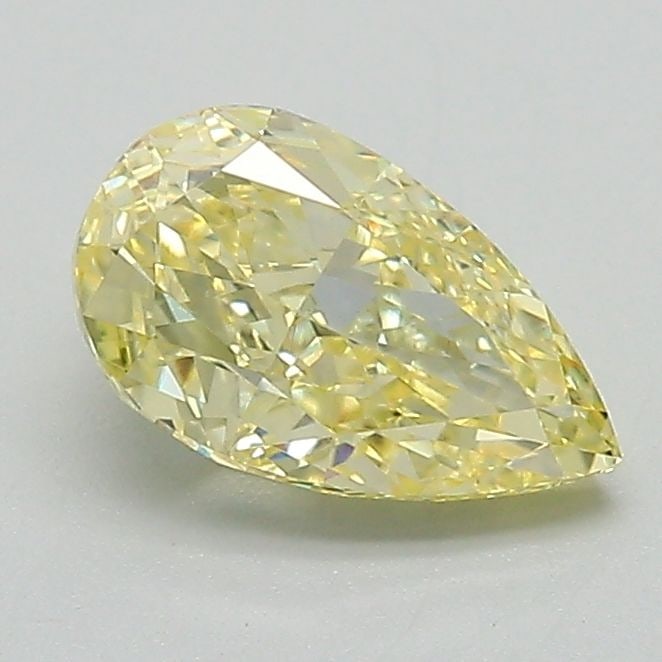 Loose Diamond - PEAR 1.08ct Fancy Intense Yellow VS1: Loose Diamond - PEAR 1.08ct Fancy Intense Yellow VS1 Source: This is a real non-mined Diamond that has been grown in a lab Shape: PEAR Carats: 1.08 Color: Fancy Intense Yellow Certification: IGI Video
