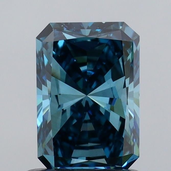 Loose Diamond - RADIANT 1.03ct Fancy Vivid Blue VS1: Loose Diamond - RADIANT 1.03ct Fancy Vivid Blue VS1 Source: This is a real non-mined Diamond that has been grown in a lab Shape: RADIANT Carats: 1.03 Color: Fancy Vivid Blue Certification: IGI Video: