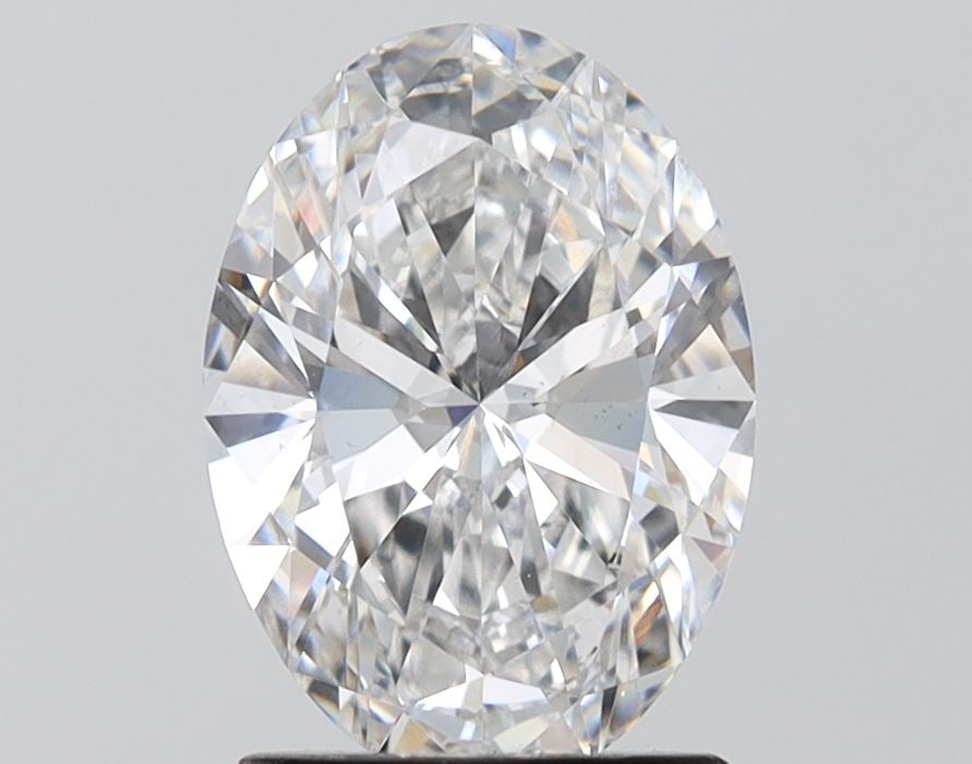 Loose Diamond - OVAL 2.1ct E VS2: Loose Diamond - OVAL 2.1ct E VS2 Source: This is a real non-mined Diamond that has been grown in a lab Shape: OVAL Carats: 2.1 Color: E Clarity: VS2 Certification: IGI Video: