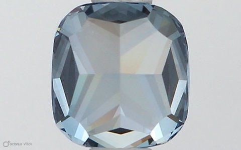 Loose Diamond - CUSHION MODIFIED 0.7ct Fancy Vivid Blue VS1: Loose Diamond - CUSHION MODIFIED 0.7ct Fancy Vivid Blue VS1 Source: This is a real non-mined Diamond that has been grown in a lab Shape: CUSHION MODIFIED Carats: 0.7 Color: Fancy Vivid Blue Certificat