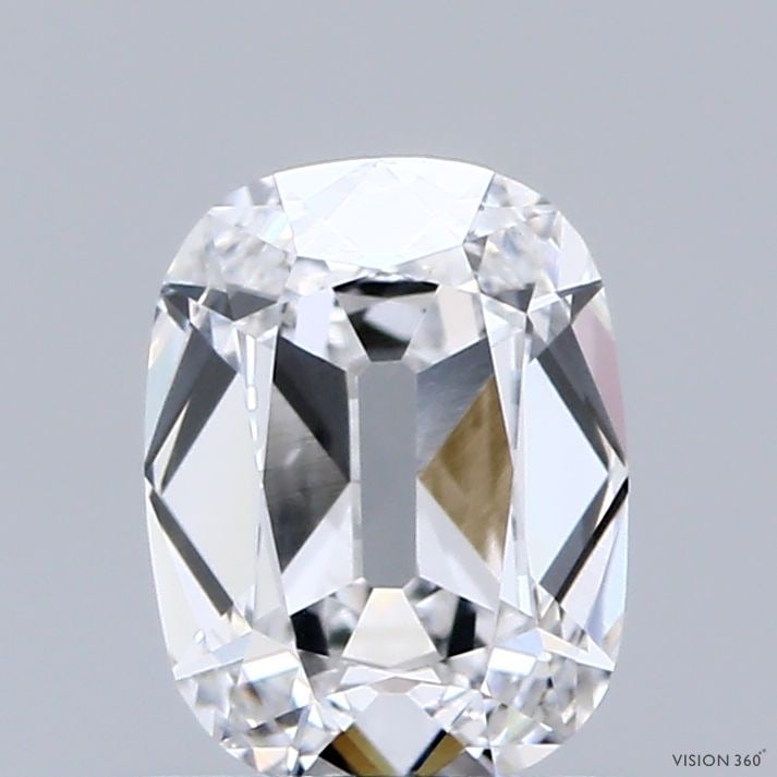 Loose Diamond - CUSHION BRILLIANT 0.81ct D VVS2: Loose Diamond - CUSHION BRILLIANT 0.81ct D VVS2 Source: This is a real non-mined Diamond that has been grown in a lab Shape: CUSHION BRILLIANT Carats: 0.81 Color: D Clarity: VVS2 Certification: IGI Vi
