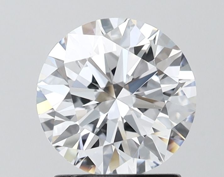 Ideal Loose Diamond - ROUND 1.59ct F VVS1: Ideal Loose Diamond - ROUND 1.59ct F VVS1 Source: This is a real non-mined Diamond that has been grown in a lab Shape: ROUND Carats: 1.59 Color: F Clarity: VVS1 Certification: IGI Video: