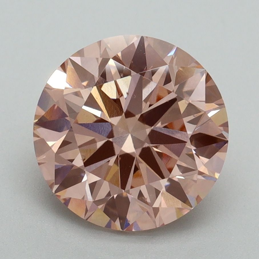 Loose Diamond - ROUND 3.01ct Fancy Intense Pink VS2: Loose Diamond - ROUND 3.01ct Fancy Intense Pink VS2 Source: This is a real non-mined Diamond that has been grown in a lab Shape: ROUND Carats: 3.01 Color: Fancy Intense Pink Certification: IGI Video:
