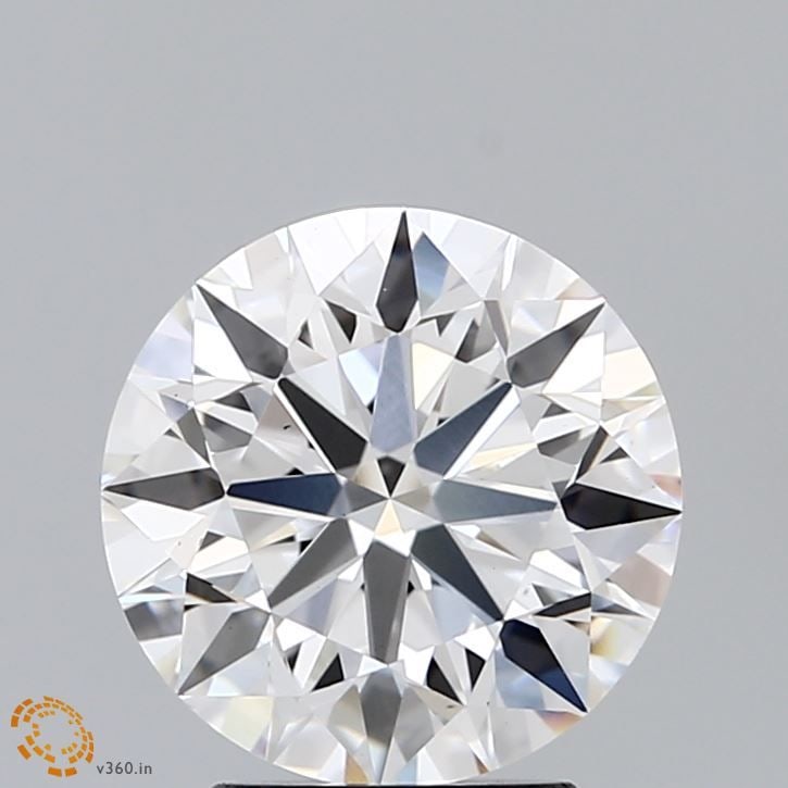Ideal Loose Diamond - ROUND 2.61ct F VS1: Ideal Loose Diamond - ROUND 2.61ct F VS1 Source: This is a real non-mined Diamond that has been grown in a lab Shape: ROUND Carats: 2.61 Color: F Clarity: VS1 Certification: IGI Video: