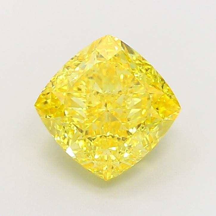 Loose Diamond - CUSHION MODIFIED 6.63ct Fancy Vivid Yellow VS2: Loose Diamond - CUSHION MODIFIED 6.63ct Fancy Vivid Yellow VS2 Source: This is a real non-mined Diamond that has been grown in a lab Shape: CUSHION MODIFIED Carats: 6.63 Color: Fancy Vivid Yellow Cert