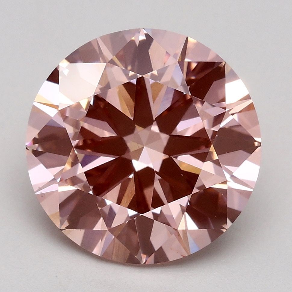 Loose Diamond - ROUND 3.0ct Fancy Intense Pink VS1: Loose Diamond - ROUND 3.0ct Fancy Intense Pink VS1 Source: This is a real non-mined Diamond that has been grown in a lab Shape: ROUND Carats: 3.0 Color: Fancy Intense Pink Certification: IGI Video: