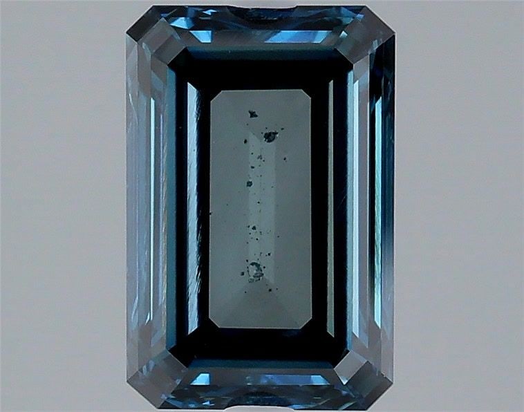 Loose Diamond - EMERALD 2.46ct Fancy Deep Green Blue SI1: Loose Diamond - EMERALD 2.46ct Fancy Deep Green Blue SI1 Source: This is a real non-mined Diamond that has been grown in a lab Shape: EMERALD Carats: 2.46 Color: Fancy Deep Green Blue Certification: