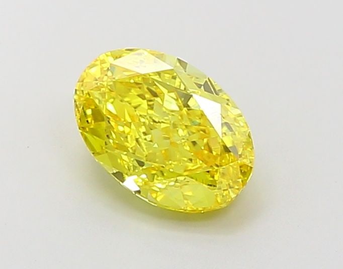 Loose Diamond - OVAL 2.0ct Fancy Vivid Yellow VS1: Loose Diamond - OVAL 2.0ct Fancy Vivid Yellow VS1 Source: This is a real non-mined Diamond that has been grown in a lab Shape: OVAL Carats: 2.0 Color: Fancy Vivid Yellow Certification: IGI Video: