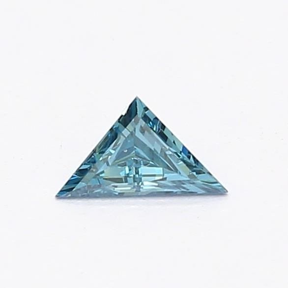 Loose Diamond - TRIANGULAR 0.19ct Fancy Vivid Blue VS1: Loose Diamond - TRIANGULAR 0.19ct Fancy Vivid Blue VS1 Source: This is a real non-mined Diamond that has been grown in a lab Shape: TRIANGULAR Carats: 0.19 Color: Fancy Vivid Blue Certification: NONE 