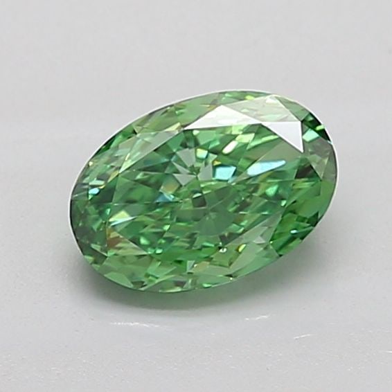 Loose Diamond - OVAL 1.36ct Fancy Vivid Green VVS2: Loose Diamond - OVAL 1.36ct Fancy Vivid Green VVS2 Source: This is a real non-mined Diamond that has been grown in a lab Shape: OVAL Carats: 1.36 Color: Fancy Vivid Green Certification: IGI Video: