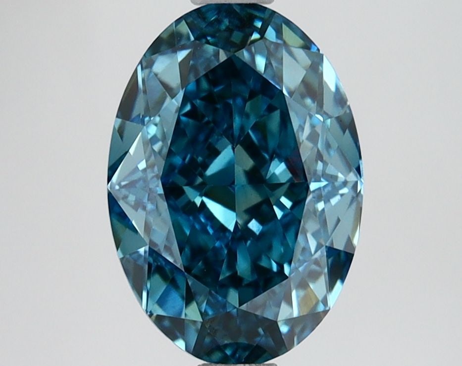 Loose Diamond - OVAL 2.6ct Fancy Vivid Blue VS1: Loose Diamond - OVAL 2.6ct Fancy Vivid Blue VS1 Source: This is a real non-mined Diamond that has been grown in a lab Shape: OVAL Carats: 2.6 Color: Fancy Vivid Blue Certification: IGI Video: