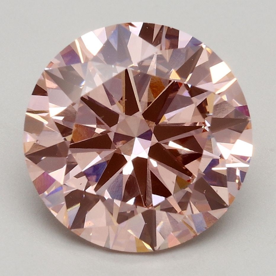 Loose Diamond - ROUND 3.01ct Fancy Intense Pink SI1: Loose Diamond - ROUND 3.01ct Fancy Intense Pink SI1 Source: This is a real non-mined Diamond that has been grown in a lab Shape: ROUND Carats: 3.01 Color: Fancy Intense Pink Certification: IGI Video: