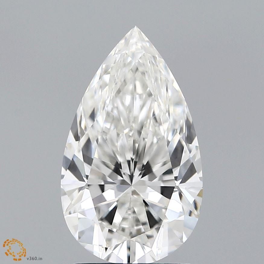 Loose Diamond - PEAR 2.24ct G VVS2: Loose Diamond - PEAR 2.24ct G VVS2 Source: This is a real non-mined Diamond that has been grown in a lab Shape: PEAR Carats: 2.24 Color: G Clarity: VVS2 Certification: IGI Video: