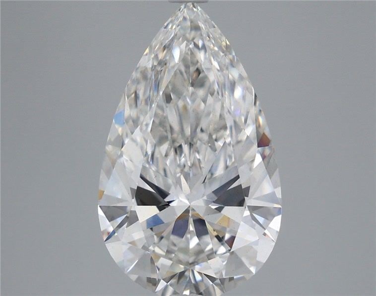 Loose Diamond - PEAR 5.29ct F VS2: Loose Diamond - PEAR 5.29ct F VS2 Source: This is a real non-mined Diamond that has been grown in a lab Shape: PEAR Carats: 5.29 Color: F Clarity: VS2 Certification: IGI Video:
