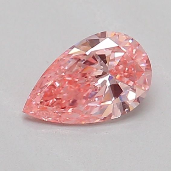 Loose Diamond - PEAR 0.29ct Fancy Vivid Pink VS1: Loose Diamond - PEAR 0.29ct Fancy Vivid Pink VS1 Source: This is a real non-mined Diamond that has been grown in a lab Shape: PEAR Carats: 0.29 Color: Fancy Vivid Pink Certification: IGI Additional im