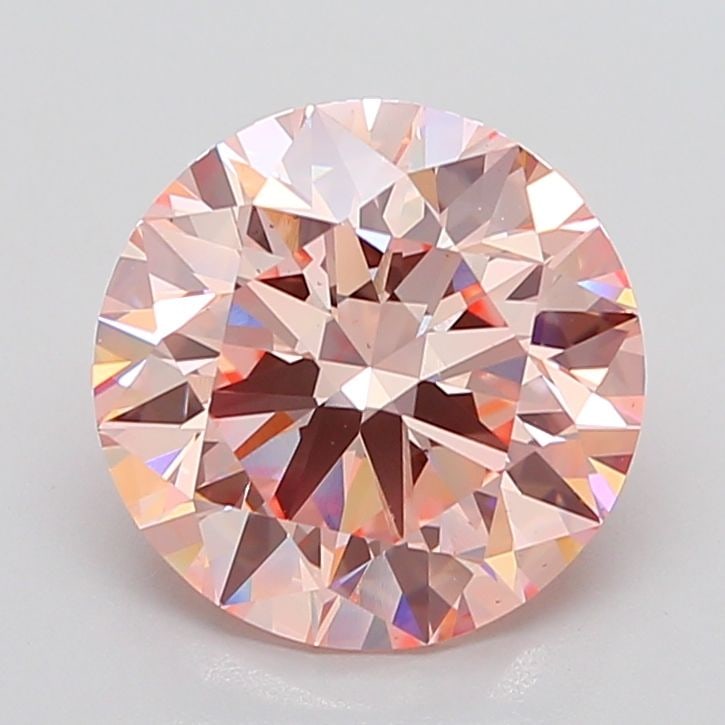 Ideal Loose Diamond - ROUND 7.06ct Fancy Intense Pink VS2: Ideal Loose Diamond - ROUND 7.06ct Fancy Intense Pink VS2 Source: This is a real non-mined Diamond that has been grown in a lab Shape: ROUND Carats: 7.06 Color: Fancy Intense Pink Certification: IGI V