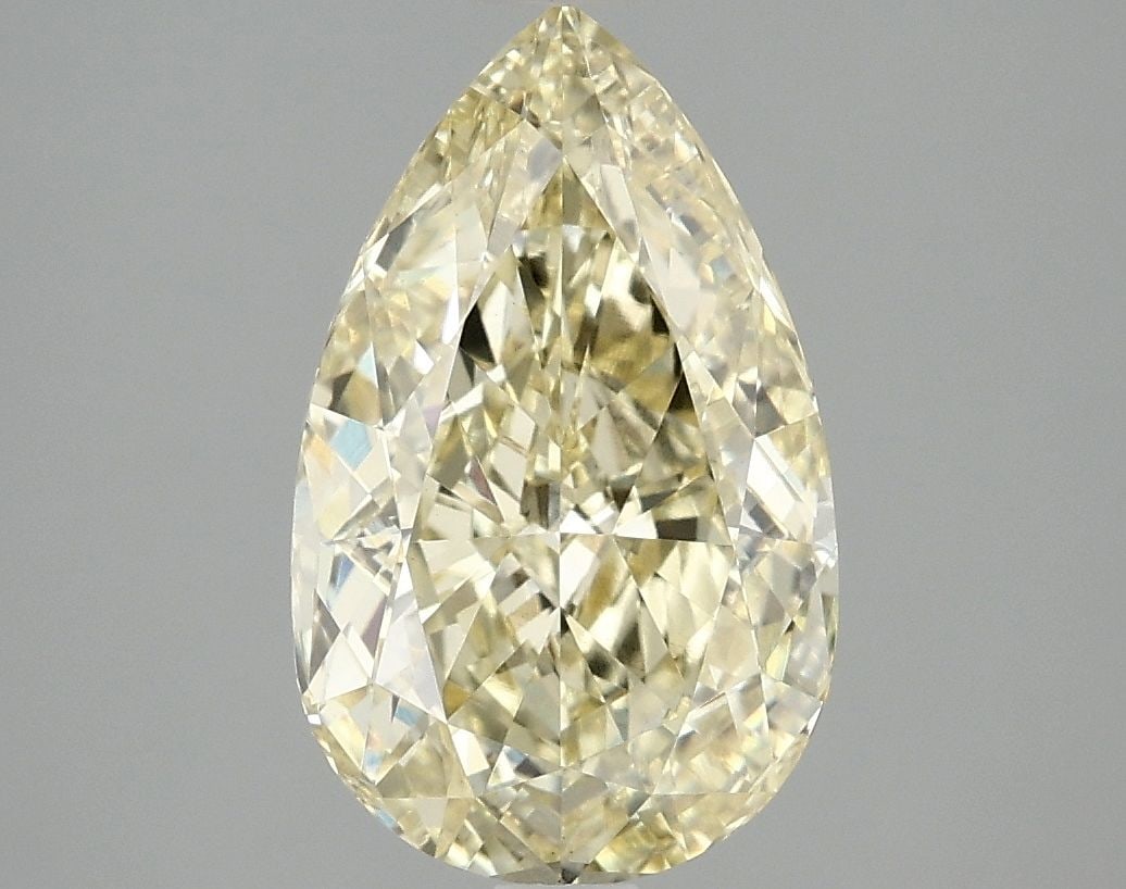 Loose Diamond - PEAR 3.08ct Fancy Intense Yellow VS1: Loose Diamond - PEAR 3.08ct Fancy Intense Yellow VS1 Source: This is a real non-mined Diamond that has been grown in a lab Shape: PEAR Carats: 3.08 Color: Fancy Intense Yellow Certification: IGI Video