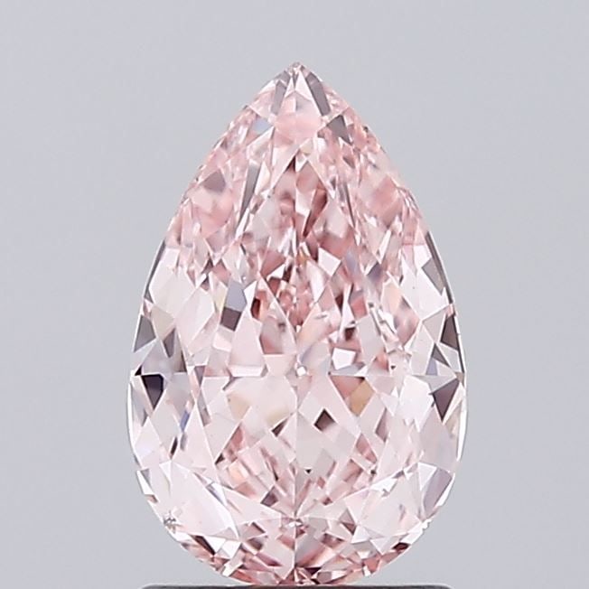 Loose Diamond - PEAR 1.59ct Fancy Vivid Pink VS1: Loose Diamond - PEAR 1.59ct Fancy Vivid Pink VS1 Source: This is a real non-mined Diamond that has been grown in a lab Shape: PEAR Carats: 1.59 Color: Fancy Vivid Pink Certification: IGI Video: