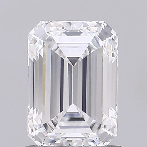 Loose Diamond - EMERALD 1.04ct D VVS2: Loose Diamond - EMERALD 1.04ct D VVS2 Source: This is a real non-mined Diamond that has been grown in a lab Shape: EMERALD Carats: 1.04 Color: D Clarity: VVS2 Certification: IGI Video: