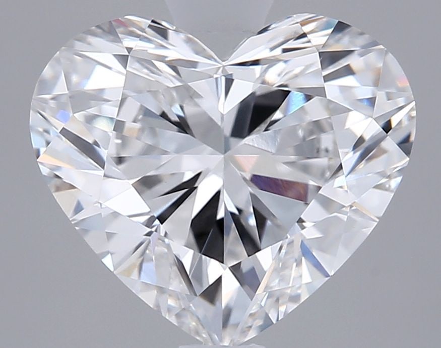 Loose Diamond - HEART 2.06ct E VVS2: Loose Diamond - HEART 2.06ct E VVS2 Source: This is a real non-mined Diamond that has been grown in a lab Shape: HEART Carats: 2.06 Color: E Clarity: VVS2 Certification: IGI Video: