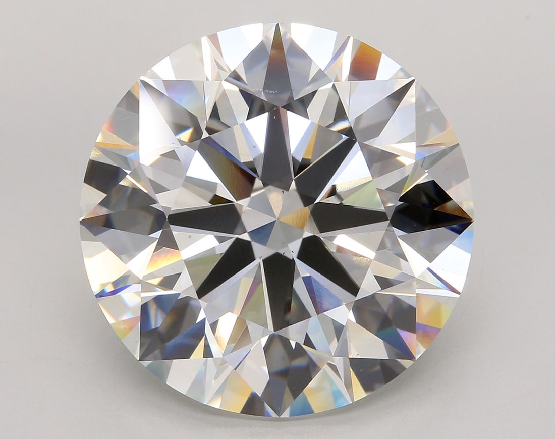 Ideal Loose Diamond - ROUND 30.12ct G VS2: Ideal Loose Diamond - ROUND 30.12ct G VS2 Source: This is a real non-mined Diamond that has been grown in a lab Shape: ROUND Carats: 30.12 Color: G Clarity: VS2 Certification: IGI Video: