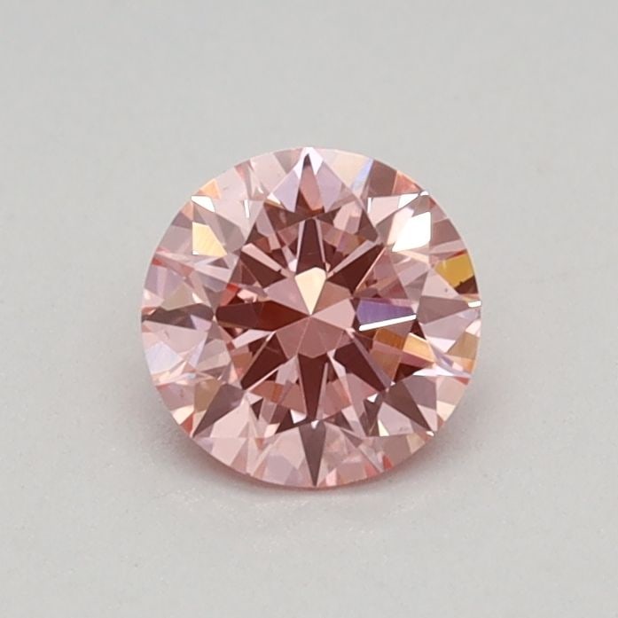 Loose Diamond - ROUND 0.36ct Fancy Vivid Pink VS1: Loose Diamond - ROUND 0.36ct Fancy Vivid Pink VS1 Source: This is a real non-mined Diamond that has been grown in a lab Shape: ROUND Carats: 0.36 Color: Fancy Vivid Pink Certification: IGI Video: