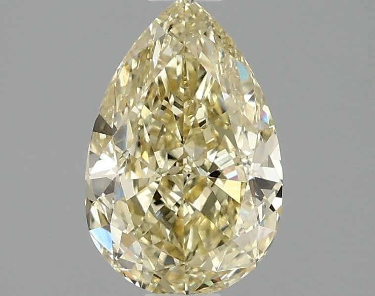 Loose Diamond - PEAR 1.5ct Fancy Intense Yellow VS1: Loose Diamond - PEAR 1.5ct Fancy Intense Yellow VS1 Source: This is a real non-mined Diamond that has been grown in a lab Shape: PEAR Carats: 1.5 Color: Fancy Intense Yellow Certification: IGI Video: