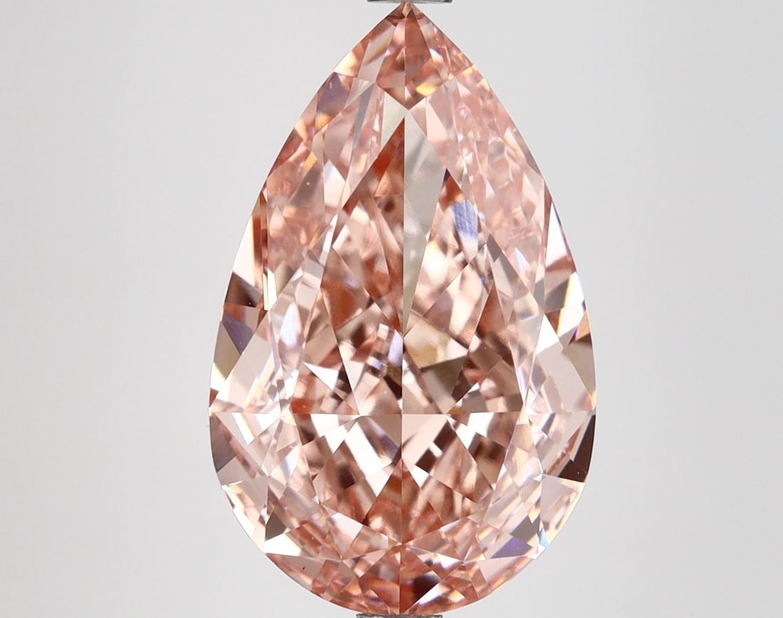 Loose Diamond - PEAR 6.38ct Fancy Intense Pink VVS2: Loose Diamond - PEAR 6.38ct Fancy Intense Pink VVS2 Source: This is a real non-mined Diamond that has been grown in a lab Shape: PEAR Carats: 6.38 Color: Fancy Intense Pink Certification: IGI Video: