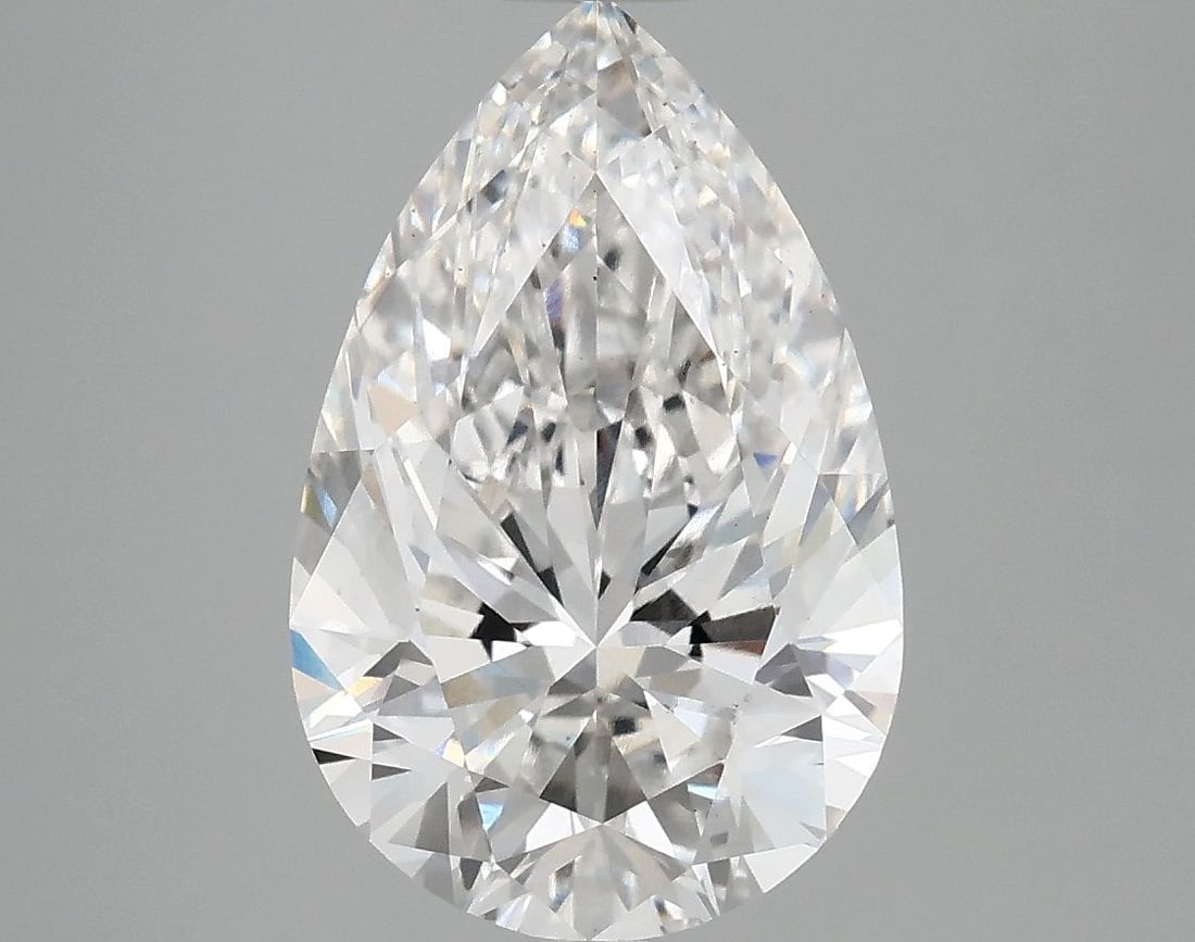 Loose Diamond - PEAR 4.07ct E VS2: Loose Diamond - PEAR 4.07ct E VS2 Source: This is a real non-mined Diamond that has been grown in a lab Shape: PEAR Carats: 4.07 Color: E Clarity: VS2 Certification: IGI Video: