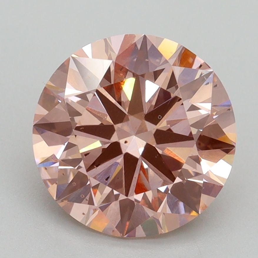 Ideal Loose Diamond - ROUND 3.01ct Fancy Intense Pink SI2: Ideal Loose Diamond - ROUND 3.01ct Fancy Intense Pink SI2 Source: This is a real non-mined Diamond that has been grown in a lab Shape: ROUND Carats: 3.01 Color: Fancy Intense Pink Certification: IGI V