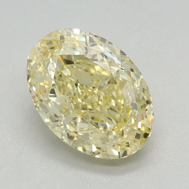 Loose Diamond - OVAL 1.15ct Fancy Intense Yellow VS1: Loose Diamond - OVAL 1.15ct Fancy Intense Yellow VS1 Source: This is a real non-mined Diamond that has been grown in a lab Shape: OVAL Carats: 1.15 Color: Fancy Intense Yellow Certification: IGI Video