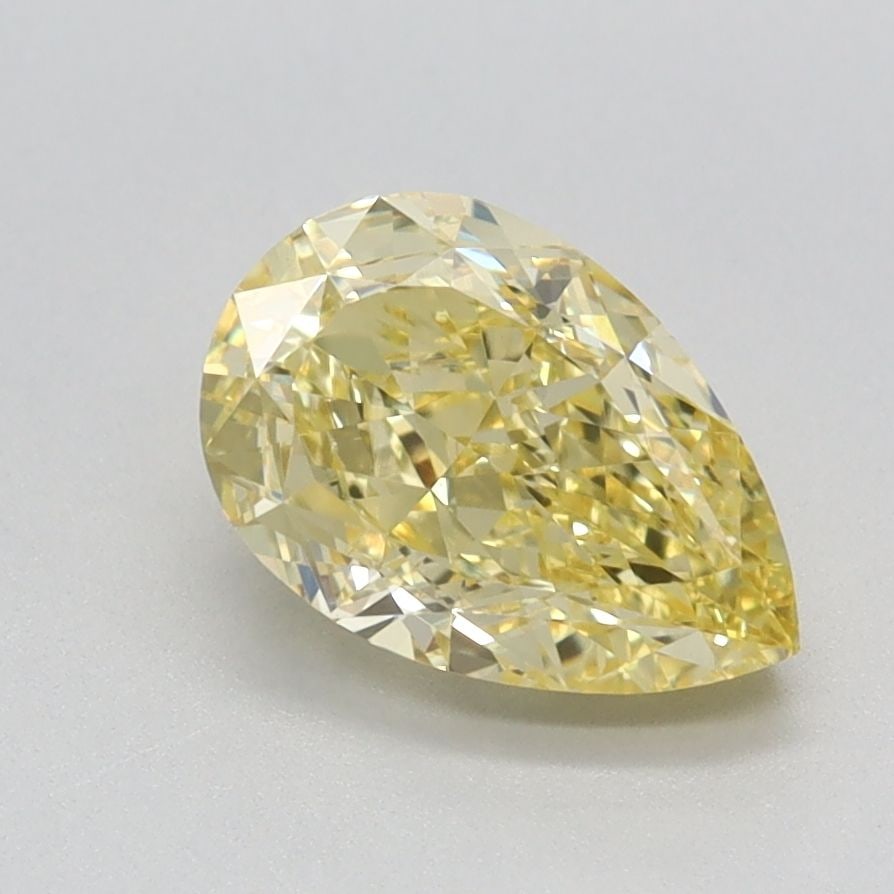 Loose Diamond - PEAR 1.4ct Fancy Intense Yellow VS1: Loose Diamond - PEAR 1.4ct Fancy Intense Yellow VS1 Source: This is a real non-mined Diamond that has been grown in a lab Shape: PEAR Carats: 1.4 Color: Fancy Intense Yellow Certification: IGI Video: