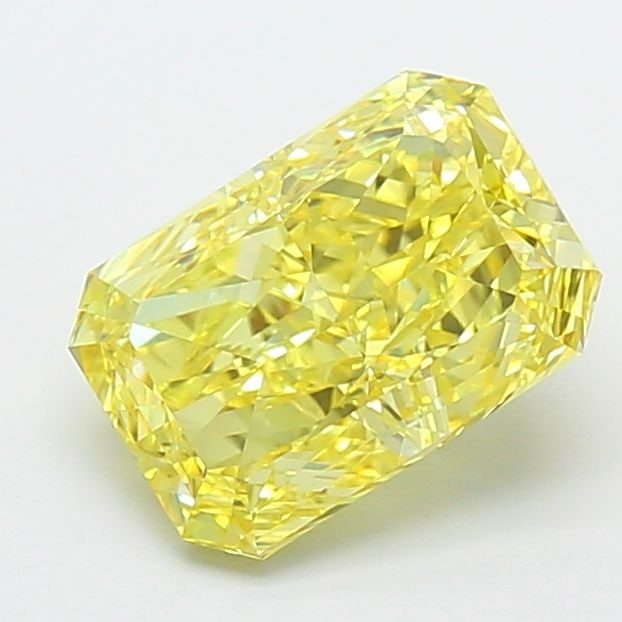 Loose Diamond - RADIANT 3.06ct Fancy Vivid Yellow VVS2: Loose Diamond - RADIANT 3.06ct Fancy Vivid Yellow VVS2 Source: This is a real non-mined Diamond that has been grown in a lab Shape: RADIANT Carats: 3.06 Color: Fancy Vivid Yellow Certification: IGI Vi