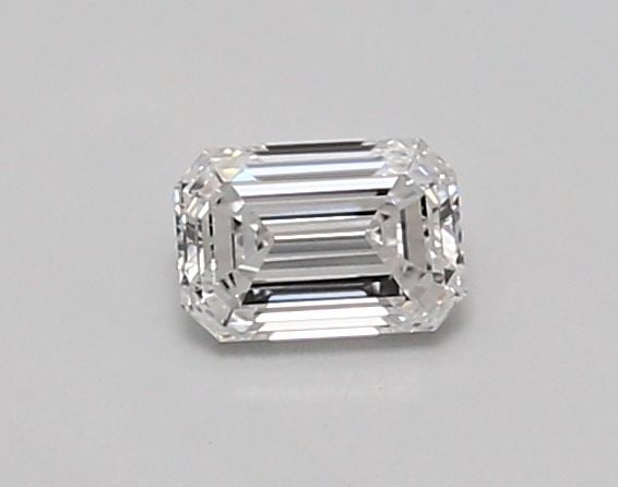 Loose Diamond - EMERALD 0.42ct D VVS2: Loose Diamond - EMERALD 0.42ct D VVS2 Source: This is a real non-mined Diamond that has been grown in a lab Shape: EMERALD Carats: 0.42 Color: D Clarity: VVS2 Certification: IGI Video: