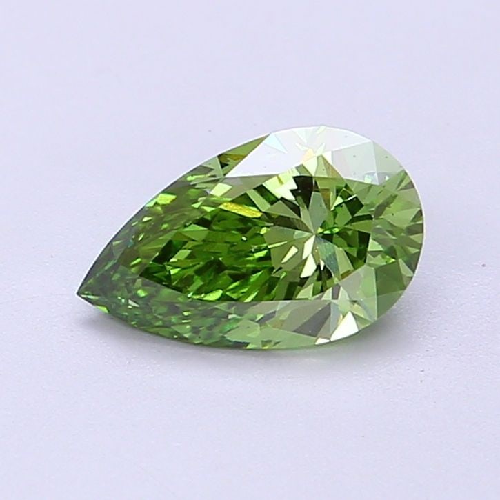 Loose Diamond - PEAR 0.95ct Fancy Vivid Green VS2: Loose Diamond - PEAR 0.95ct Fancy Vivid Green VS2 Source: This is a real non-mined Diamond that has been grown in a lab Shape: PEAR Carats: 0.95 Color: Fancy Vivid Green Certification: IGI Video: