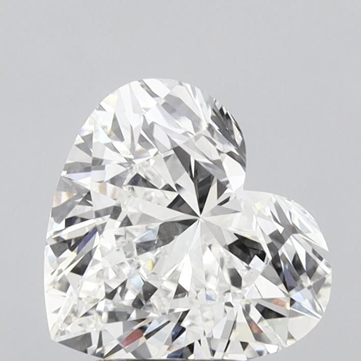 Loose Diamond - HEART 2.53ct F VS1: Loose Diamond - HEART 2.53ct F VS1 Source: This is a real non-mined Diamond that has been grown in a lab Shape: HEART Carats: 2.53 Color: F Clarity: VS1 Certification: IGI Video:
