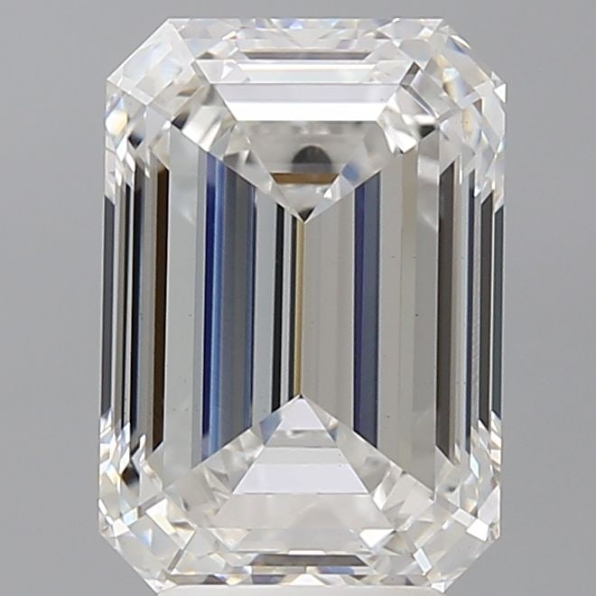 Loose Diamond - EMERALD 4.53ct F VS1: Loose Diamond - EMERALD 4.53ct F VS1 Source: This is a real non-mined Diamond that has been grown in a lab Shape: EMERALD Carats: 4.53 Color: F Clarity: VS1 Certification: IGI Video: