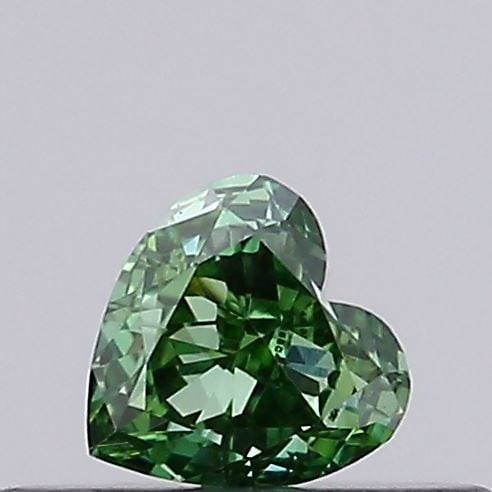 Loose Diamond - HEART 0.19ct Fancy Vivid Green VS2: Loose Diamond - HEART 0.19ct Fancy Vivid Green VS2 Source: This is a real non-mined Diamond that has been grown in a lab Shape: HEART Carats: 0.19 Color: Fancy Vivid Green Certification: IGI Video: