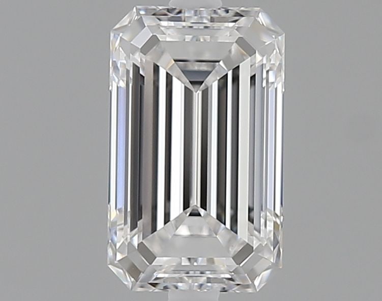 Loose Diamond - EMERALD 1.03ct D VVS2: Loose Diamond - EMERALD 1.03ct D VVS2 Source: This is a real non-mined Diamond that has been grown in a lab Shape: EMERALD Carats: 1.03 Color: D Clarity: VVS2 Certification: IGI Video: