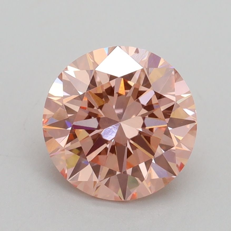 Loose Diamond - ROUND 1.81ct Fancy Intense Pink VS2: Loose Diamond - ROUND 1.81ct Fancy Intense Pink VS2 Source: This is a real non-mined Diamond that has been grown in a lab Shape: ROUND Carats: 1.81 Color: Fancy Intense Pink Certification: IGI Video: