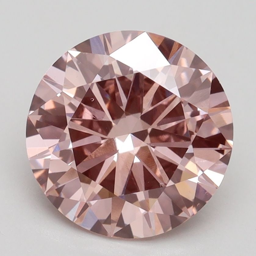 Loose Diamond - ROUND 2.5ct Fancy Intense Pink VS1: Loose Diamond - ROUND 2.5ct Fancy Intense Pink VS1 Source: This is a real non-mined Diamond that has been grown in a lab Shape: ROUND Carats: 2.5 Color: Fancy Intense Pink Certification: IGI Video: