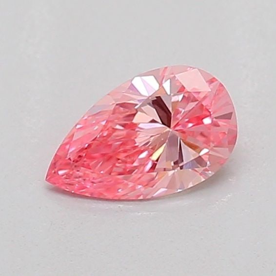 Loose Diamond - PEAR 0.25ct Fancy Vivid Pink VVS2: Loose Diamond - PEAR 0.25ct Fancy Vivid Pink VVS2 Source: This is a real non-mined Diamond that has been grown in a lab Shape: PEAR Carats: 0.25 Color: Fancy Vivid Pink Certification: IGI Additional