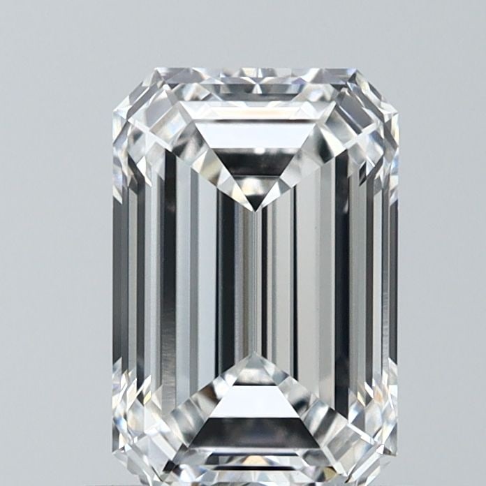 Loose Diamond - EMERALD 1.06ct E VS1: Loose Diamond - EMERALD 1.06ct E VS1 Source: This is a real non-mined Diamond that has been grown in a lab Shape: EMERALD Carats: 1.06 Color: E Clarity: VS1 Certification: GIA Video:
