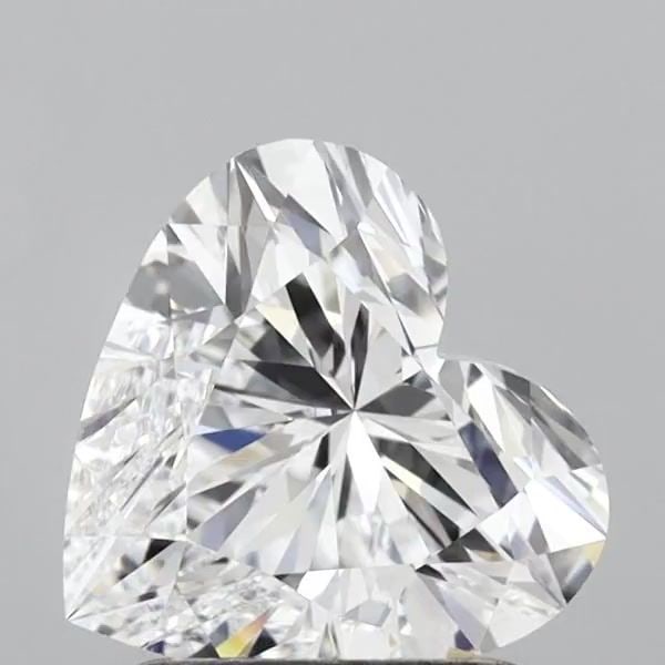 Loose Diamond - HEART 1.52ct D IF: Loose Diamond - HEART 1.52ct D IF Source: This is a real non-mined Diamond that has been grown in a lab Shape: HEART Carats: 1.52 Color: D Clarity: IF Certification: IGI Video:
