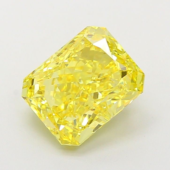 Loose Diamond - RADIANT 4.03ct Fancy Vivid Yellow VS1: Loose Diamond - RADIANT 4.03ct Fancy Vivid Yellow VS1 Source: This is a real non-mined Diamond that has been grown in a lab Shape: RADIANT Carats: 4.03 Color: Fancy Vivid Yellow Certification: IGI Add