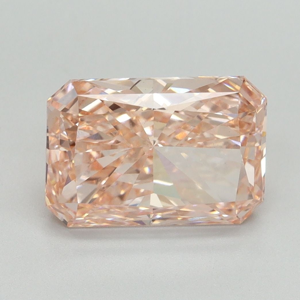 Loose Diamond - RADIANT 3.06ct Fancy Vivid Pink VS1: Loose Diamond - RADIANT 3.06ct Fancy Vivid Pink VS1 Source: This is a real non-mined Diamond that has been grown in a lab Shape: RADIANT Carats: 3.06 Color: Fancy Vivid Pink Certification: IGI Video: